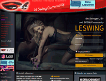 Tablet Screenshot of leswing.net
